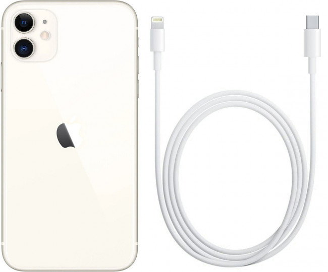 iPhone 11 128Gb White Slim Box (MHDJ3) 